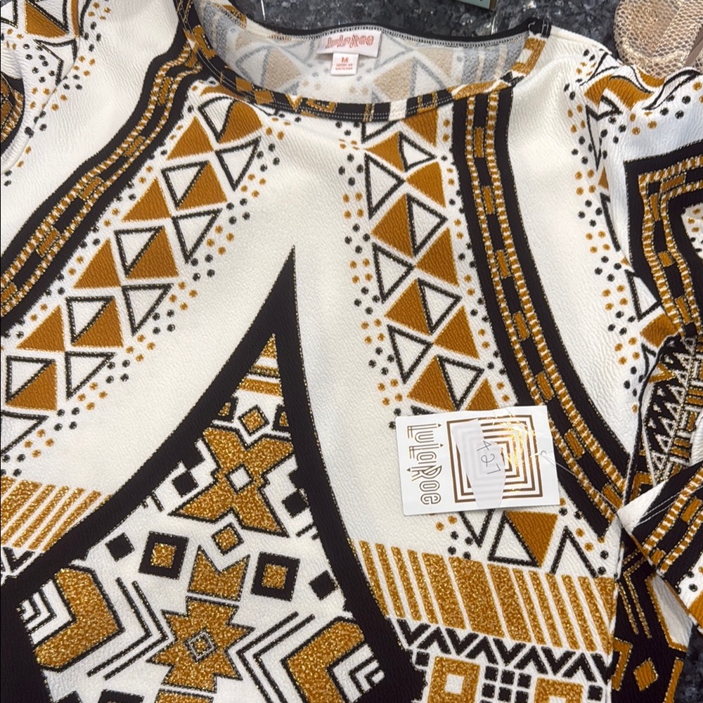 LuLaRoe Geometric Patterned Dress
